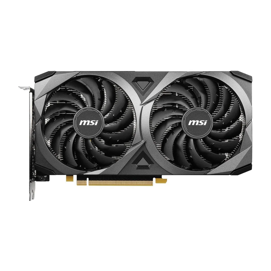 MSI GeForce RTX 5050 GAMING OC 8GB GDDR6 Graphics Card — Back view