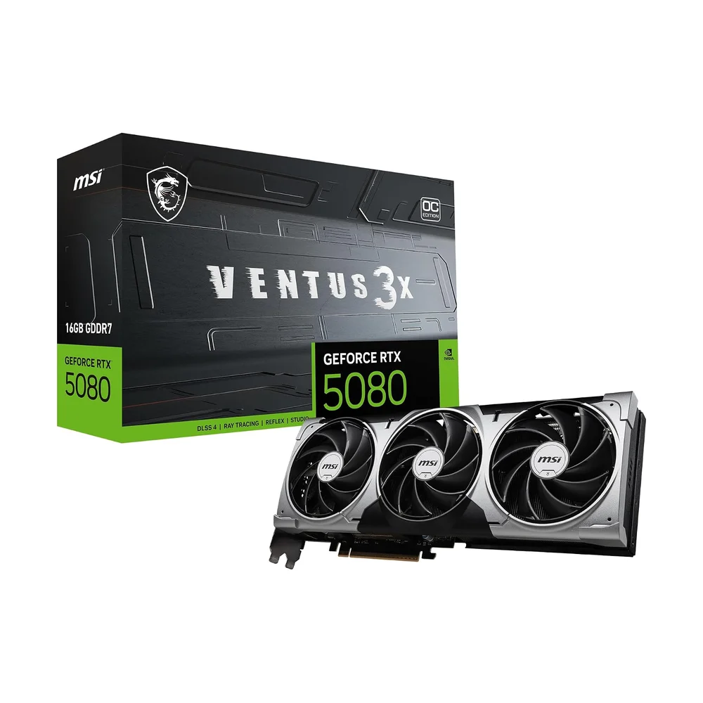 MSI SUPRIM X RTX 4080 SUPER (16 GB) — Back view