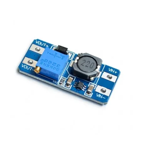 MT3608 2A Max DC-DC Step Up Power Module Booster Power Module — Power & Components — Back view