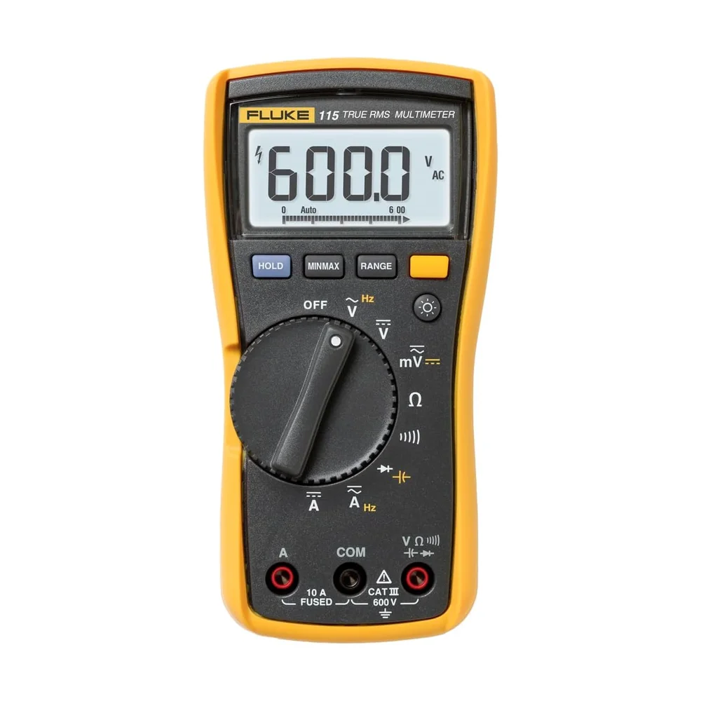 Digital Multimeter DT-830D — Back view