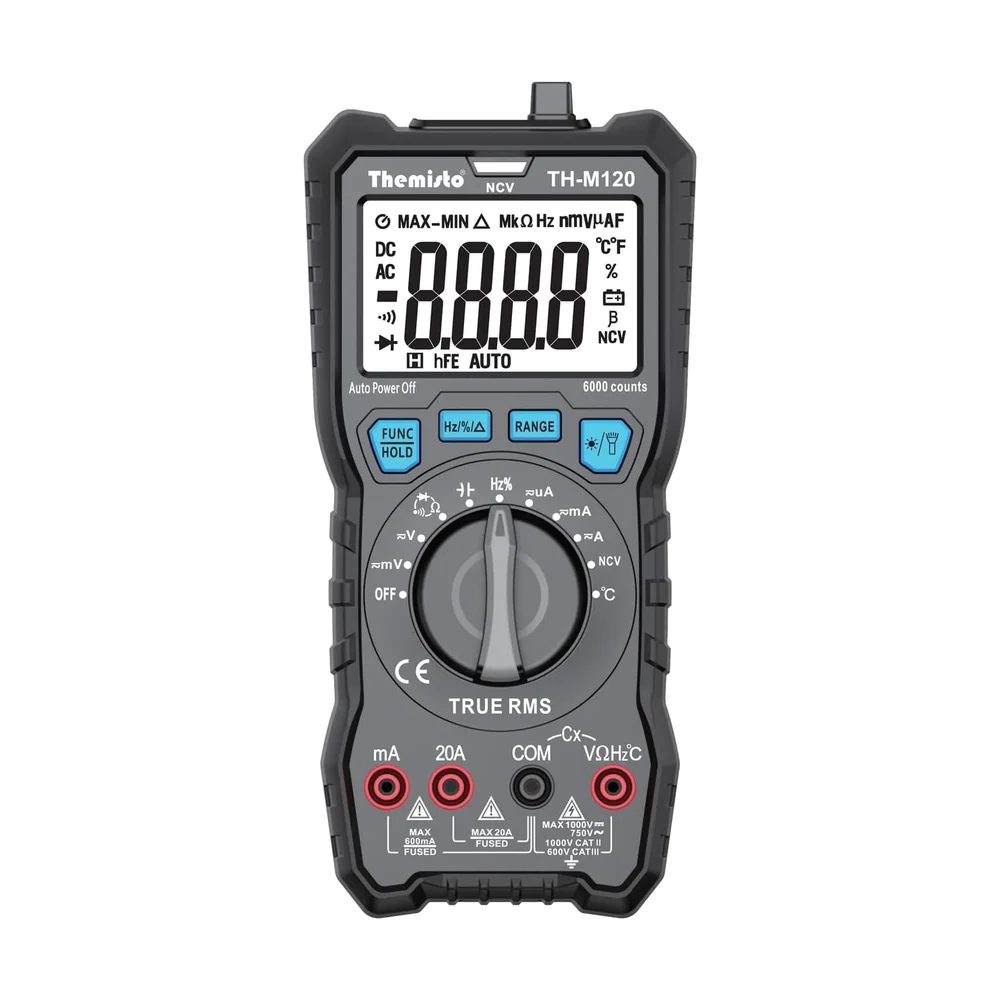 UNI-T UT61E True-RMS Multimeter — Back view
