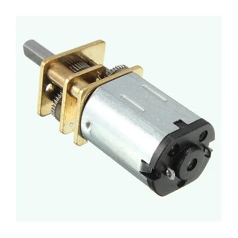 N20-3V-200 RPM Micro Metal Gear-box DC Motor — Motors & Actuators — Back view