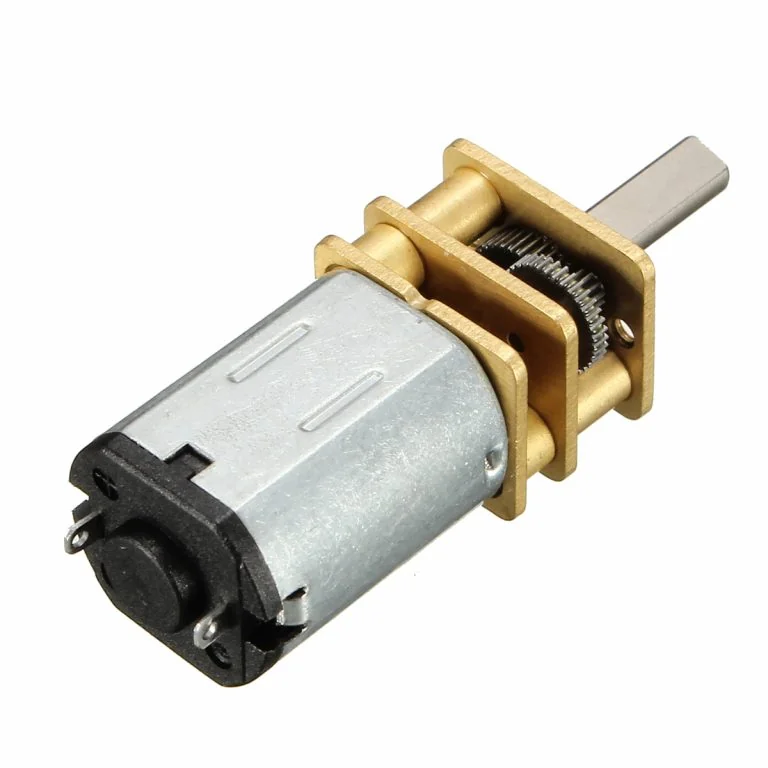 N20-3V-200 RPM Micro Metal Gear-box DC Motor — Motors & Actuators — Detail / close-up