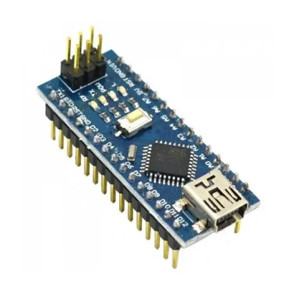 Nano CH340 Chip Board without USB cable compatible with Arduino (Soldered) — Microcontrollers