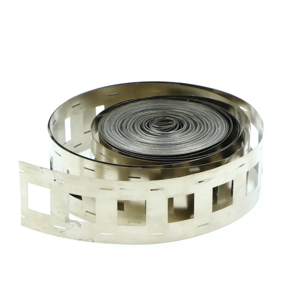 Nickel Strip 0.15mm thick 2P Plane Coated Nickel Welding Strip For 32650 Lithium Battery Pack (Size – 50mm) — Power & Components