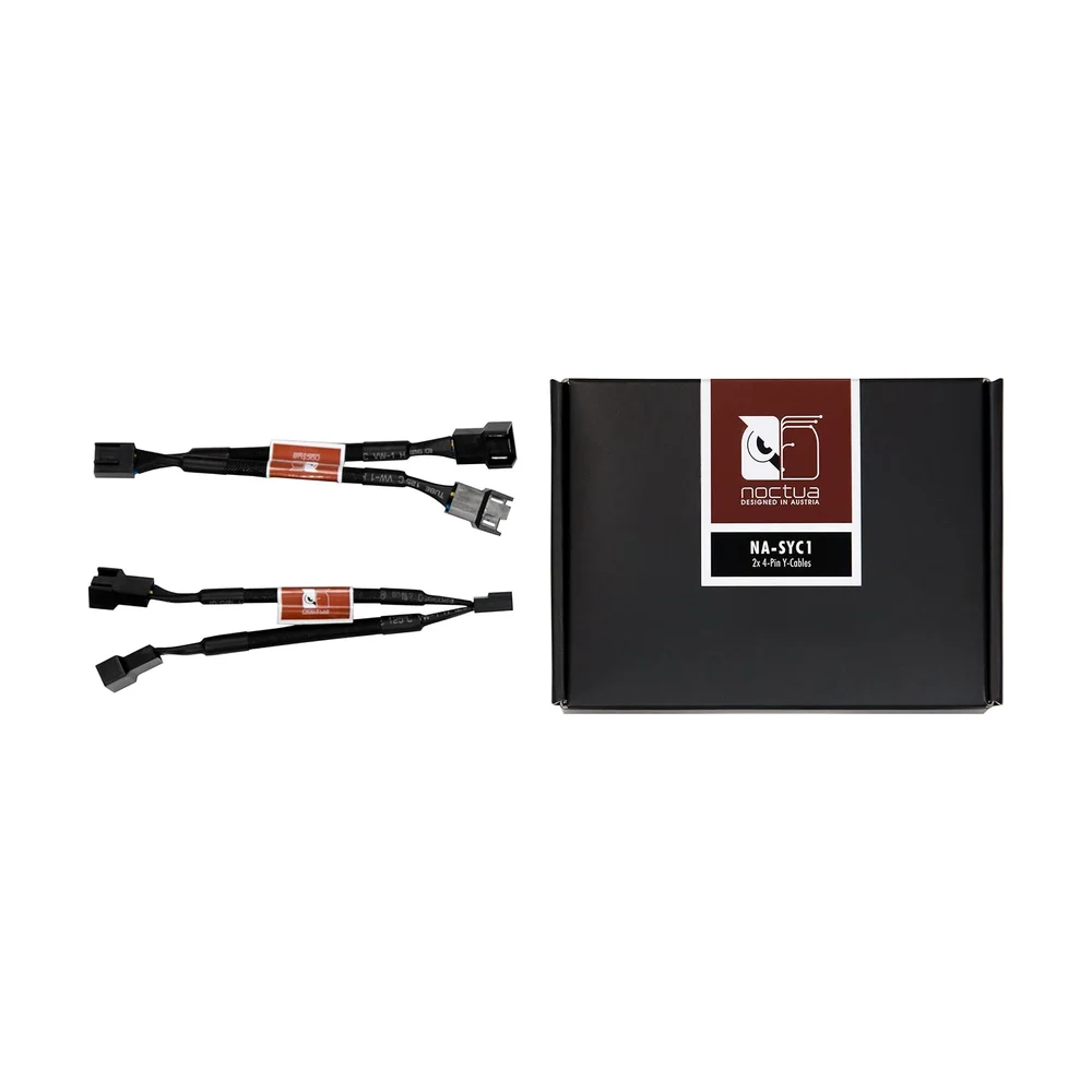 Noctua NA-SYC1 4-Pin PWM Y-Cable — Detail / close-up