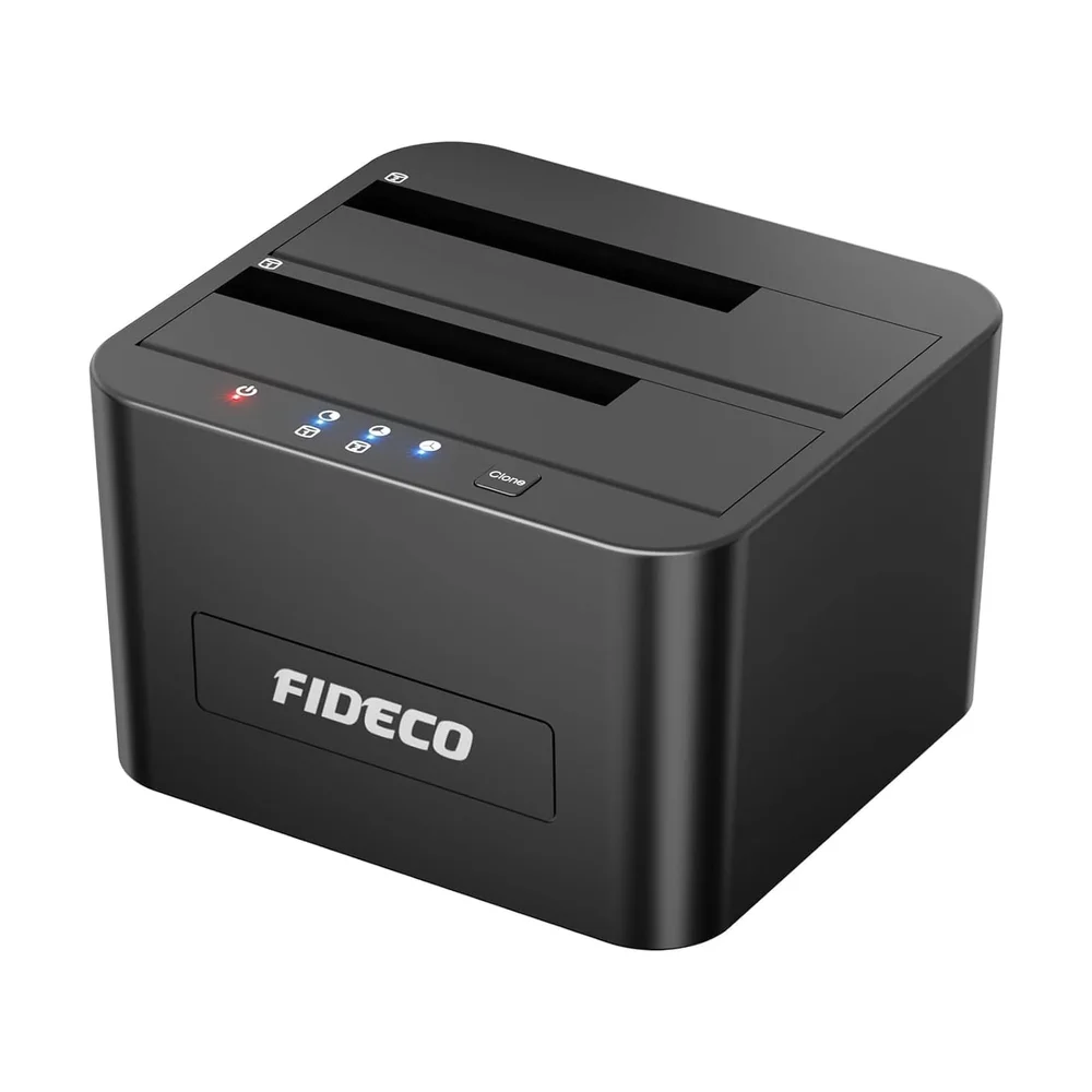ORICO Dual-Bay HDD Dock USB 3.0 — Back view