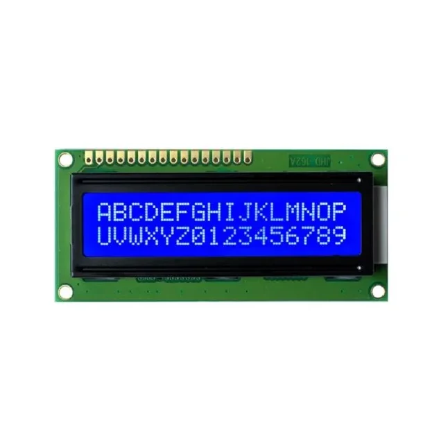 JHD 16×2 Character LCD Display With Blue Backlight — Display & Communication