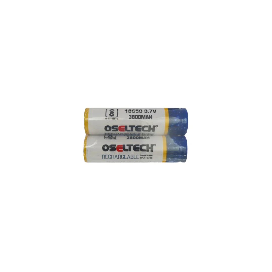 OSELTECH 3800 MAH RECHARGEABLE BATTERY ( PACK OF 2 PCS) — Power & Components