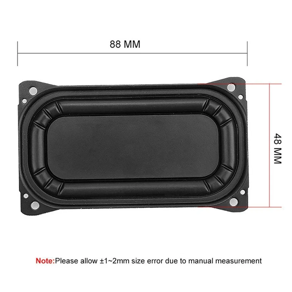 Passive Diaphragm Radiator Speaker Accessories Showcase Speaker Repair Parts — Display & Communication — Back view