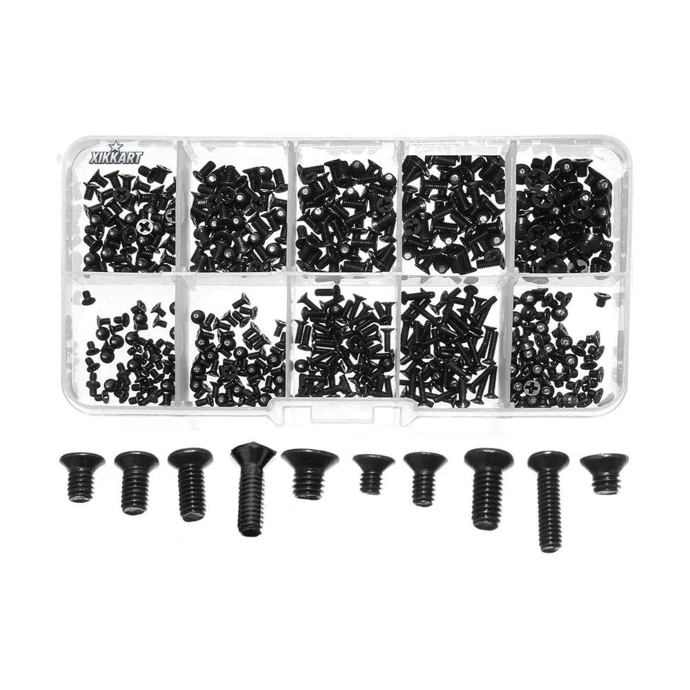 PC Builder Screw Kit (500 pc) — Back view