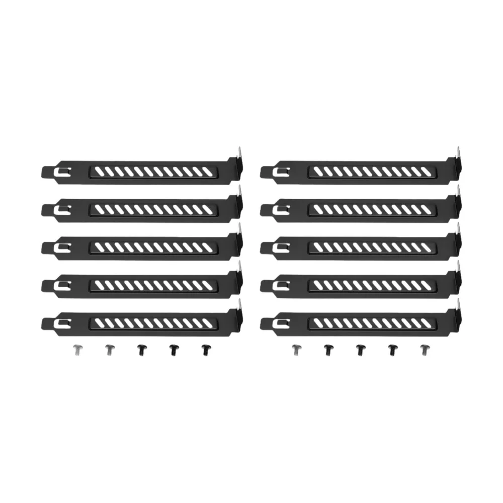 PCI Slot Cover Bracket (3 pc) — Detail / close-up