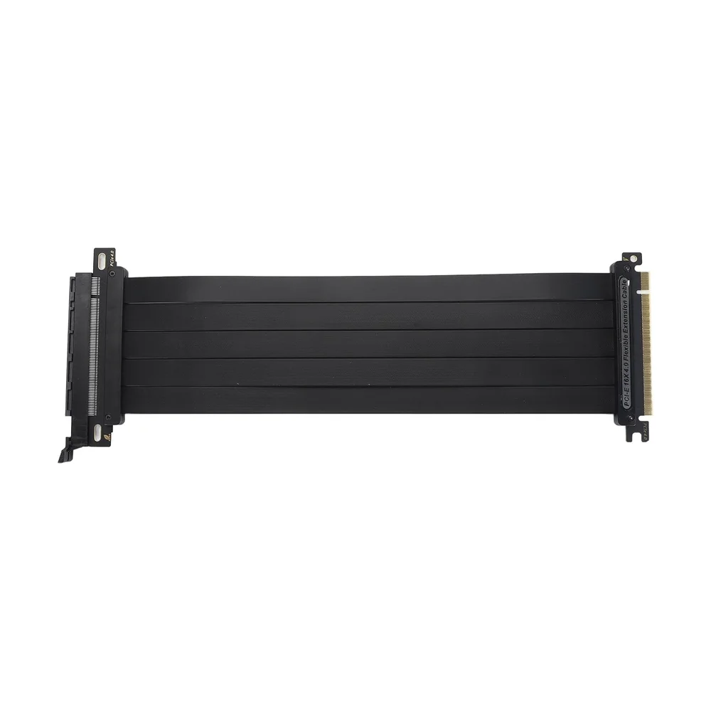 PCIe 4.0 x16 Riser Cable 300mm — Detail / close-up