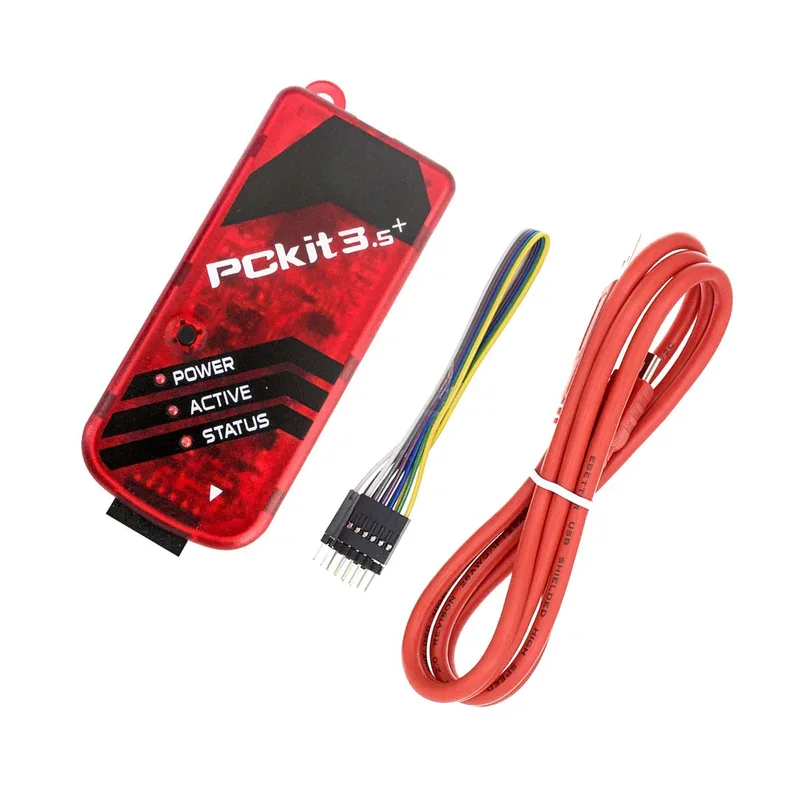 PICKIT3.5 Plus Microchip Programmer W/USB Cable Wires Pic Kit 3.5+ — Power & Components — Detail / close-up