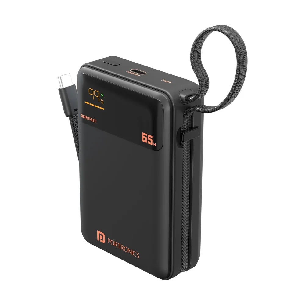 Power Bank 20000 mAh 65W (Laptop) — Detail / close-up