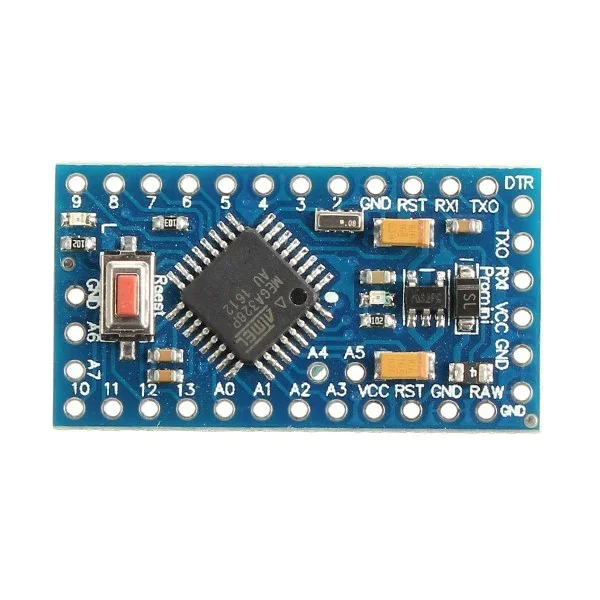 Pro Mini ATMEGA328P 3.3V/8M — Microcontrollers — Back view