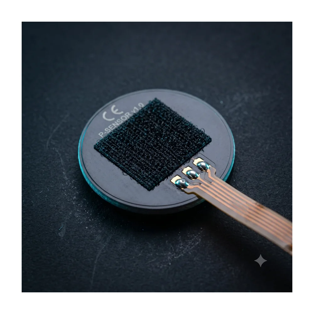 Pulse Rate Heart Sensor — Back view