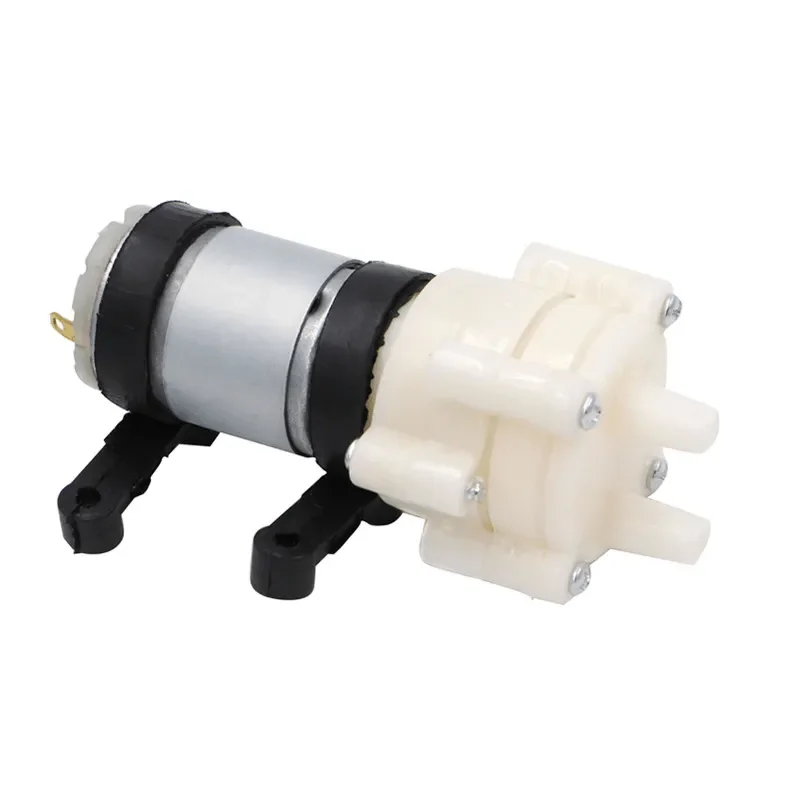 R385 Pump 6-12V DC Mini Aquarium Water Pump — Motors & Actuators — Back view