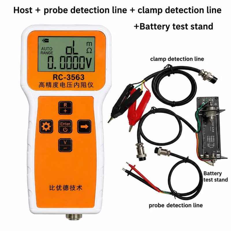 RC3563 Battery Internal Resistance Tester – Handheld Battery Analyzer — Power & Components