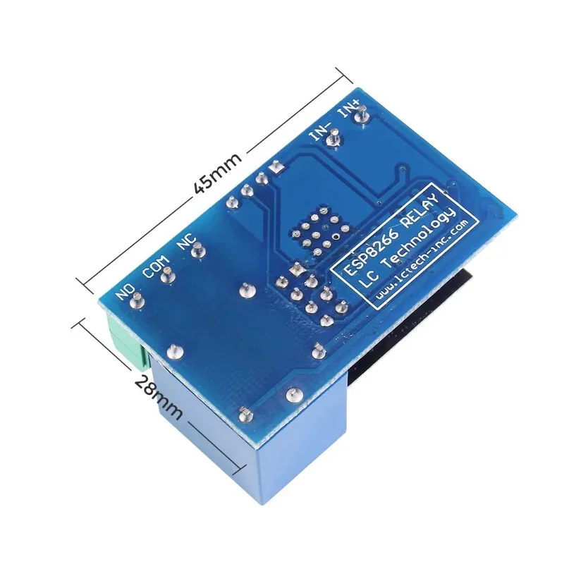 Relay Module 5V 10A (1-channel) — Detail / close-up