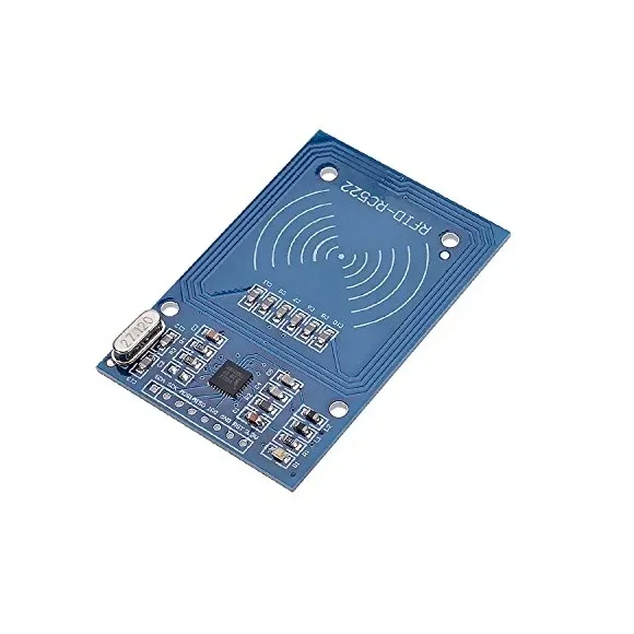 RFID Reader + Tags — Detail / close-up