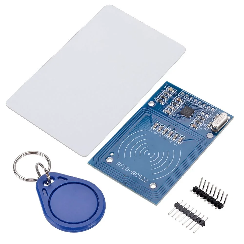 RFID Reader/Writer RC522 SPI S50 with RFID Card and Tag — Sensors