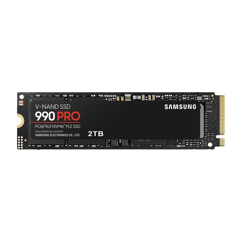 Samsung 990 Pro 2 TB NVMe (Gen 4) — Back view