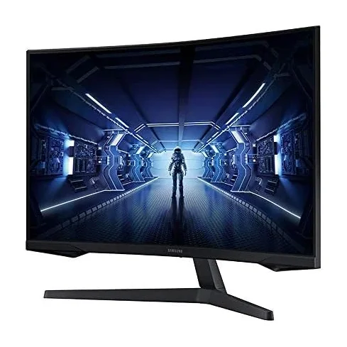 Samsung Odyssey G5 27" QHD 165Hz — Back view