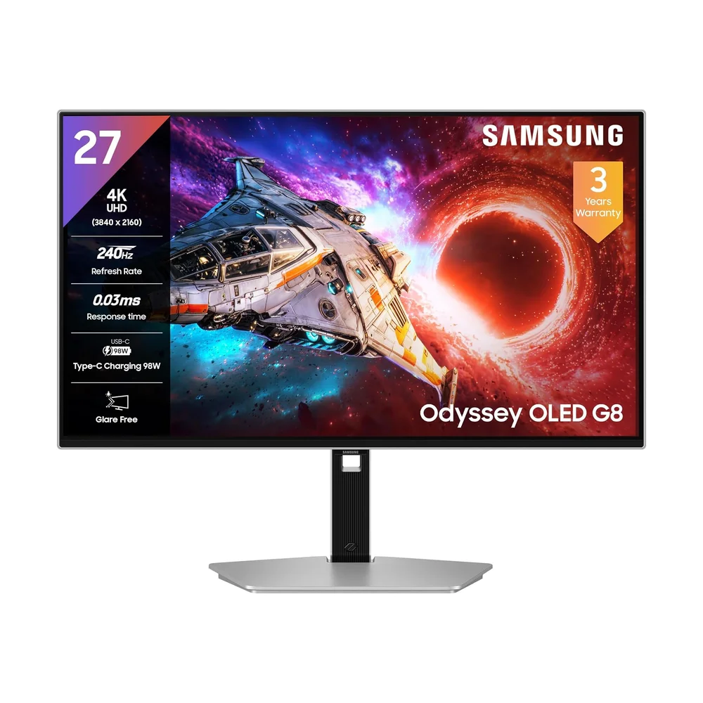 Samsung Odyssey OLED G8 34" UWQHD 175Hz — Detail / close-up