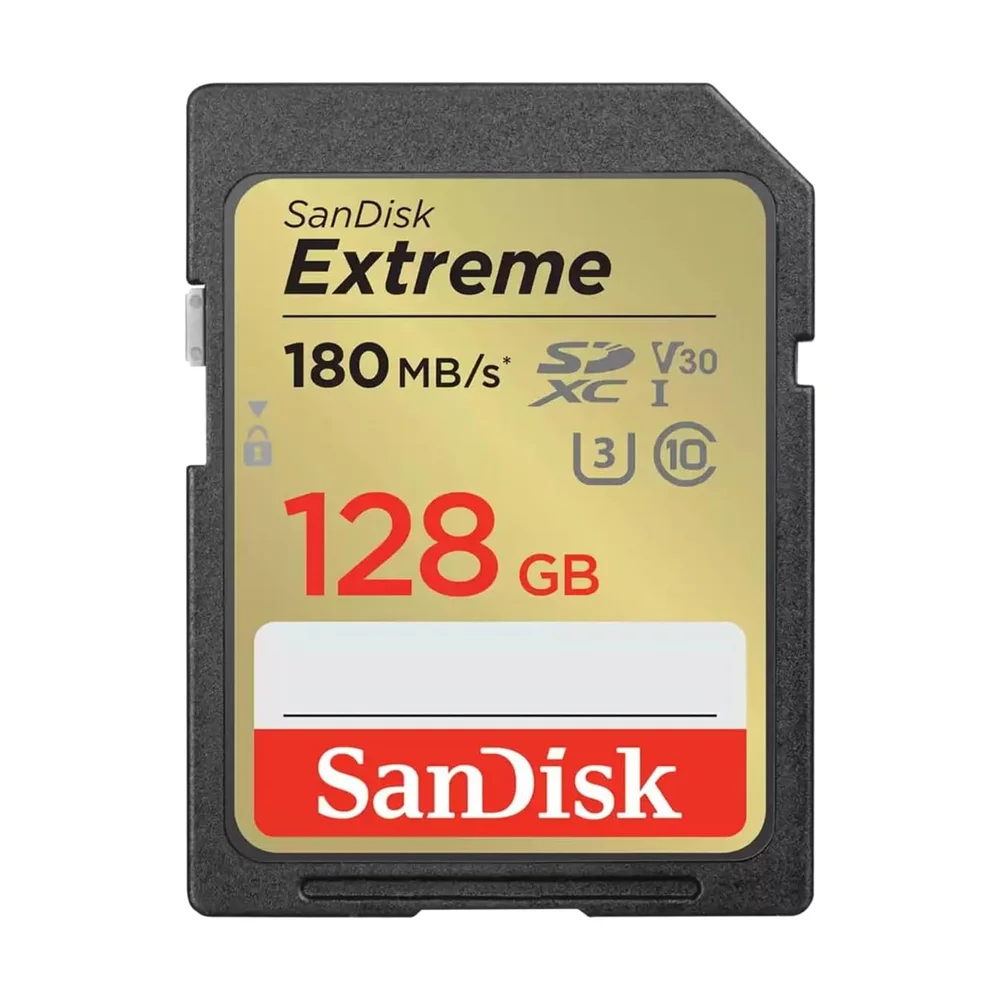SanDisk Extreme SDXC 128 GB (V30 A2) — Misc