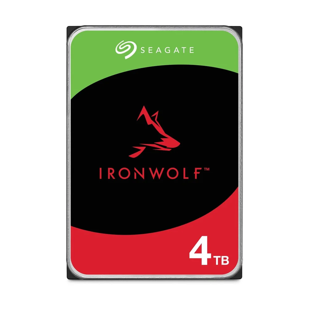 Seagate IronWolf 4 TB NAS HDD — Back view