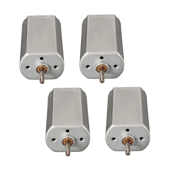 Sealed Metal Body DC Trimmer Motor 3V-6V — Motors & Actuators — Detail / close-up
