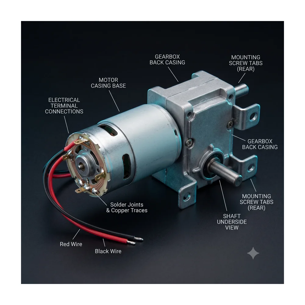 Servo Motor (Metal Gear) — Motors & Actuators