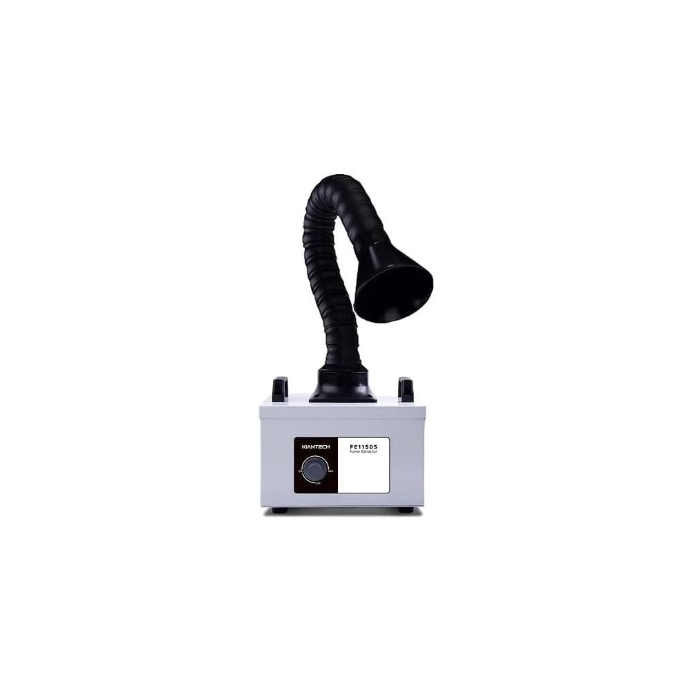 Solder Fume Extractor with HEPA Filter — Back view