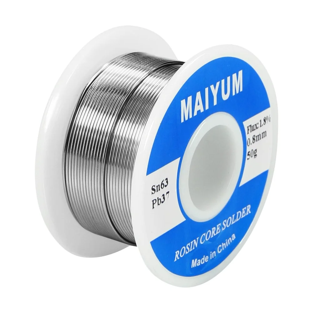 Solder Wire 60/40 Sn/Pb (100 g, 0.8 mm) — Tools