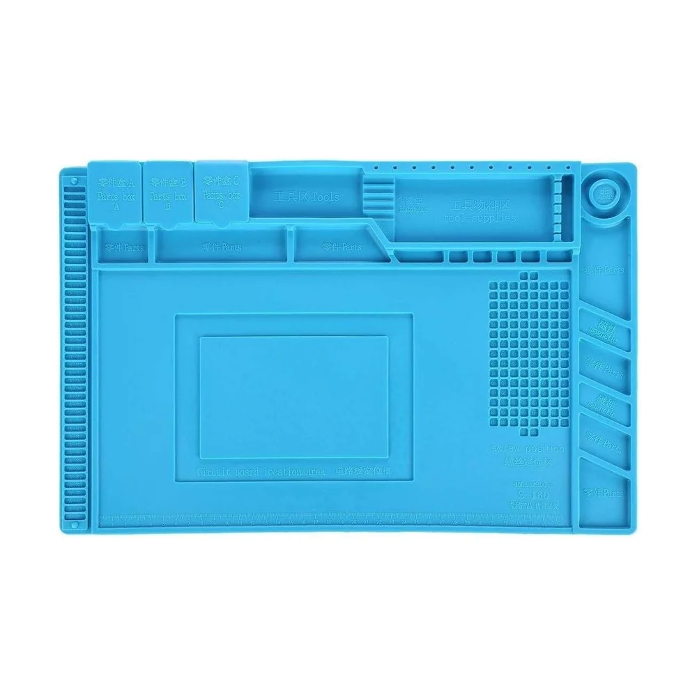 Silicone Soldering Work Mat (450×300 mm) — Tools