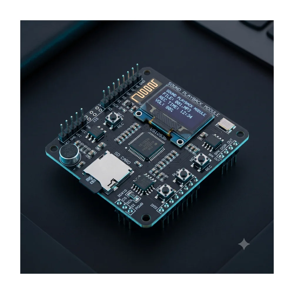 Sound Playback Module — Display & Communication