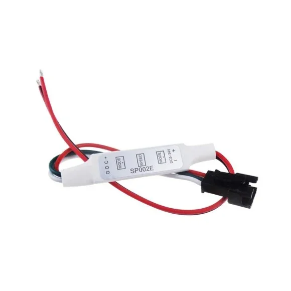 SP002E DC5-24V led pixel controller 3 keys LED light strips — Power & Components — Detail / close-up