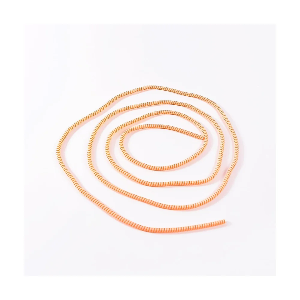Spiral Cable Wrap (2m, ½ inch, black) — Back view