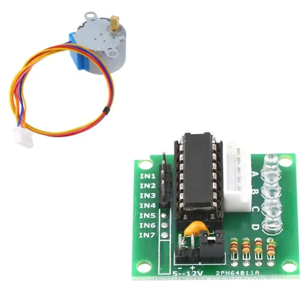 Stepper Motor(28YBJ-48) with ULN2003 Driver Board — Motors & Actuators