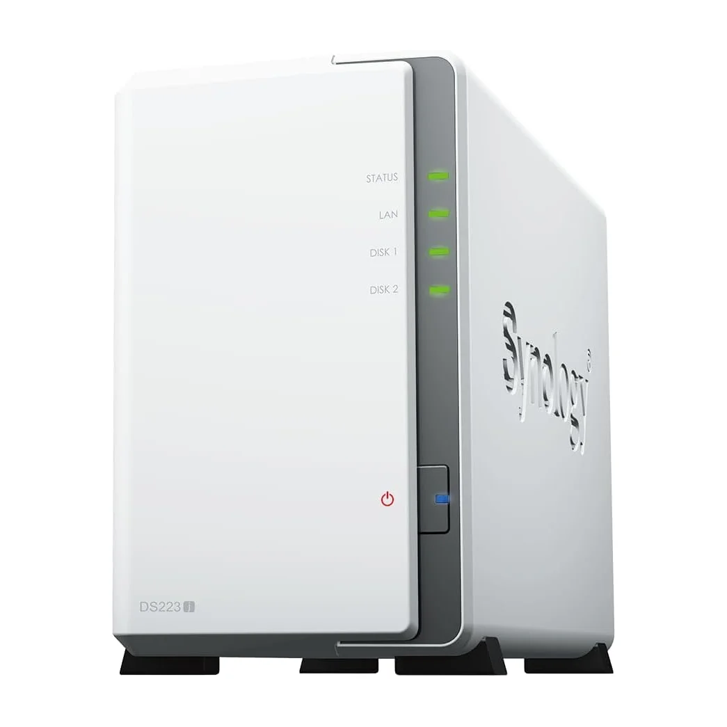 Synology DiskStation DS223j 2-Bay Desktop NAS Enclosure