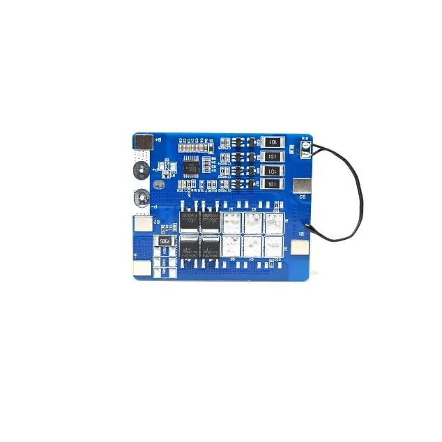 TDT LiFePO4 LFP 4S 12.8V 10A Battery Management System — Power & Components — Back view