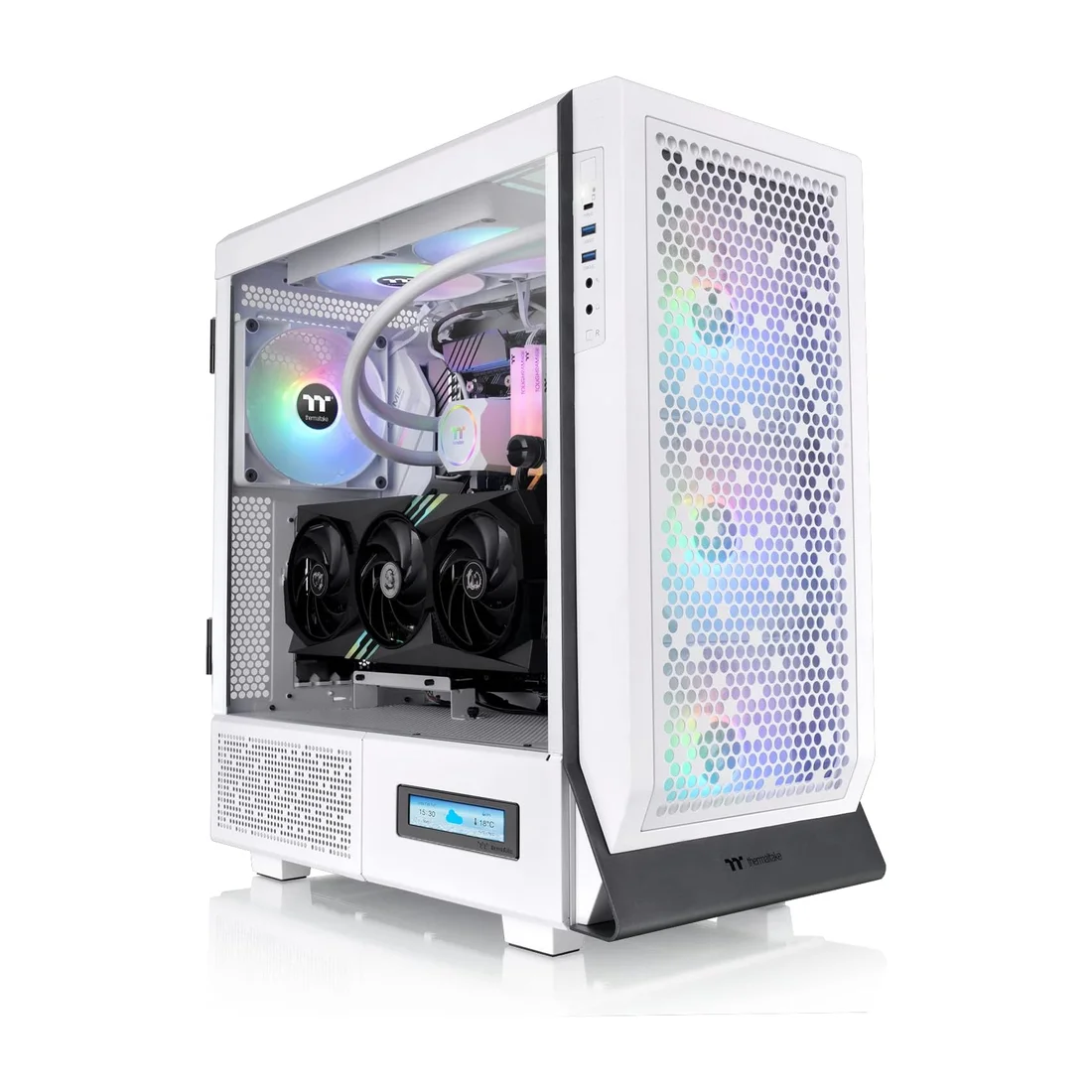 Thermaltake AX700 TG Workstation Super Tower PC Case — Detail / close-up