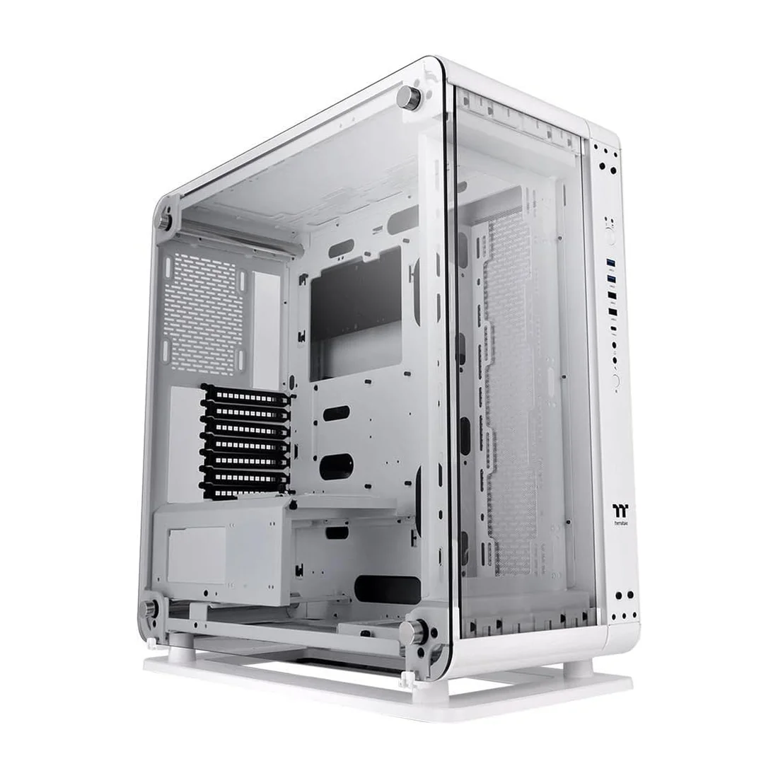 Thermaltake Core P6 Tempered Glass Black ATX Mid Tower Case — Detail / close-up