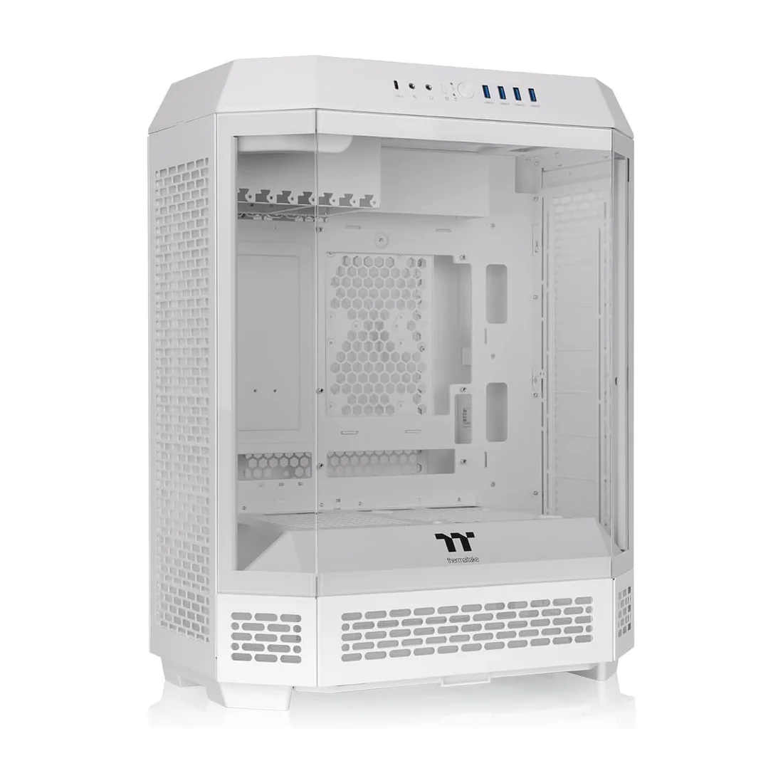 Thermaltake CTE C750 TG ARGB Snow White E-ATX Full Tower Case — Detail / close-up