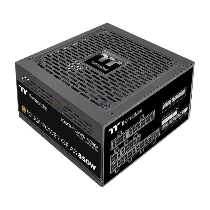 Thermaltake Toughpower GF1 850W 80 Plus Gold Fully Modular SMPS — Back view