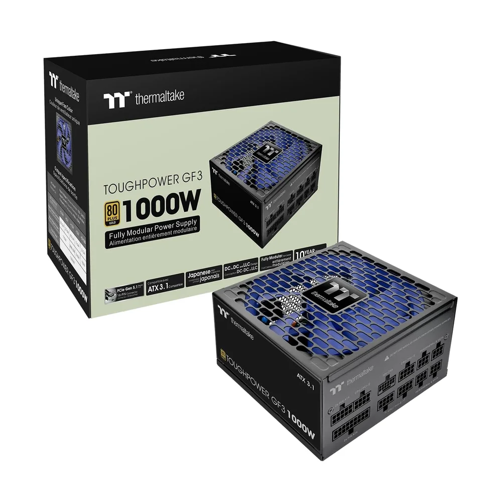 Thermaltake Toughpower GF3 1000W Gold — Power Supplies