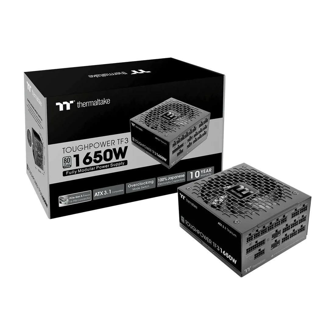 Thermaltake Toughpower TF1 1650W 80 Plus Titanium Modular Power Supply