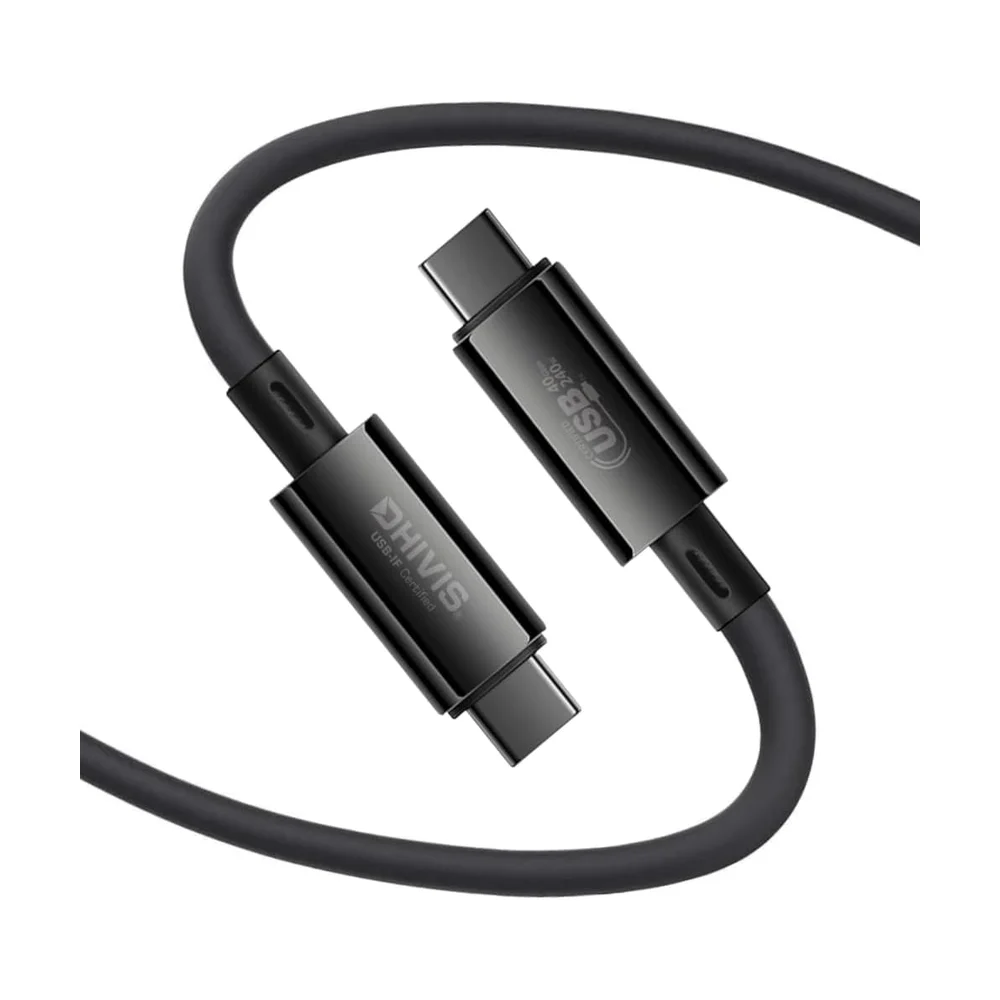 Thunderbolt 4 Cable 1m — Back view