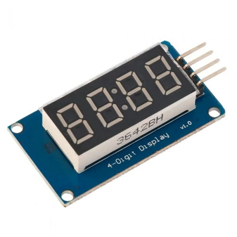 TM1637 4 Digits 7 Segment Led Display Module with Clock for Arduino — Display & Communication